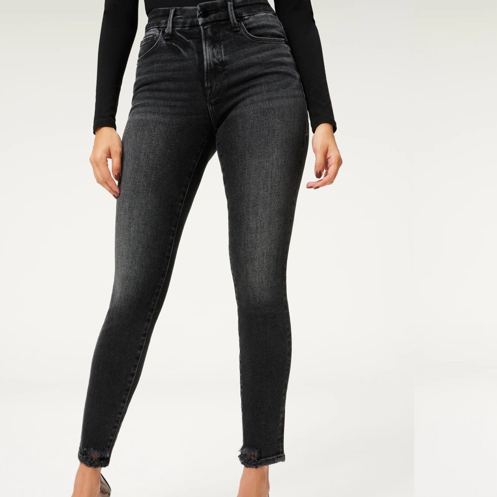 Good legs mid rise skinny fit jeans